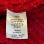 Thumbnail for ♥️Cardigan rouge MAISON D’AMÉLIE