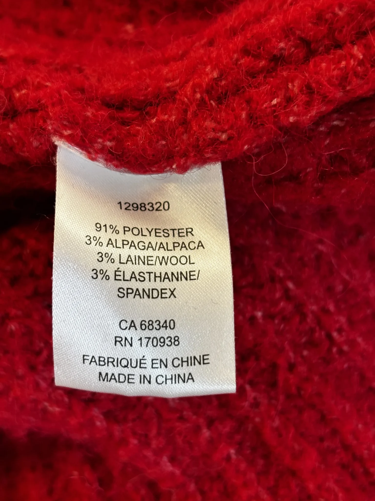 Image for ♥️Cardigan rouge MAISON D’AMÉLIE