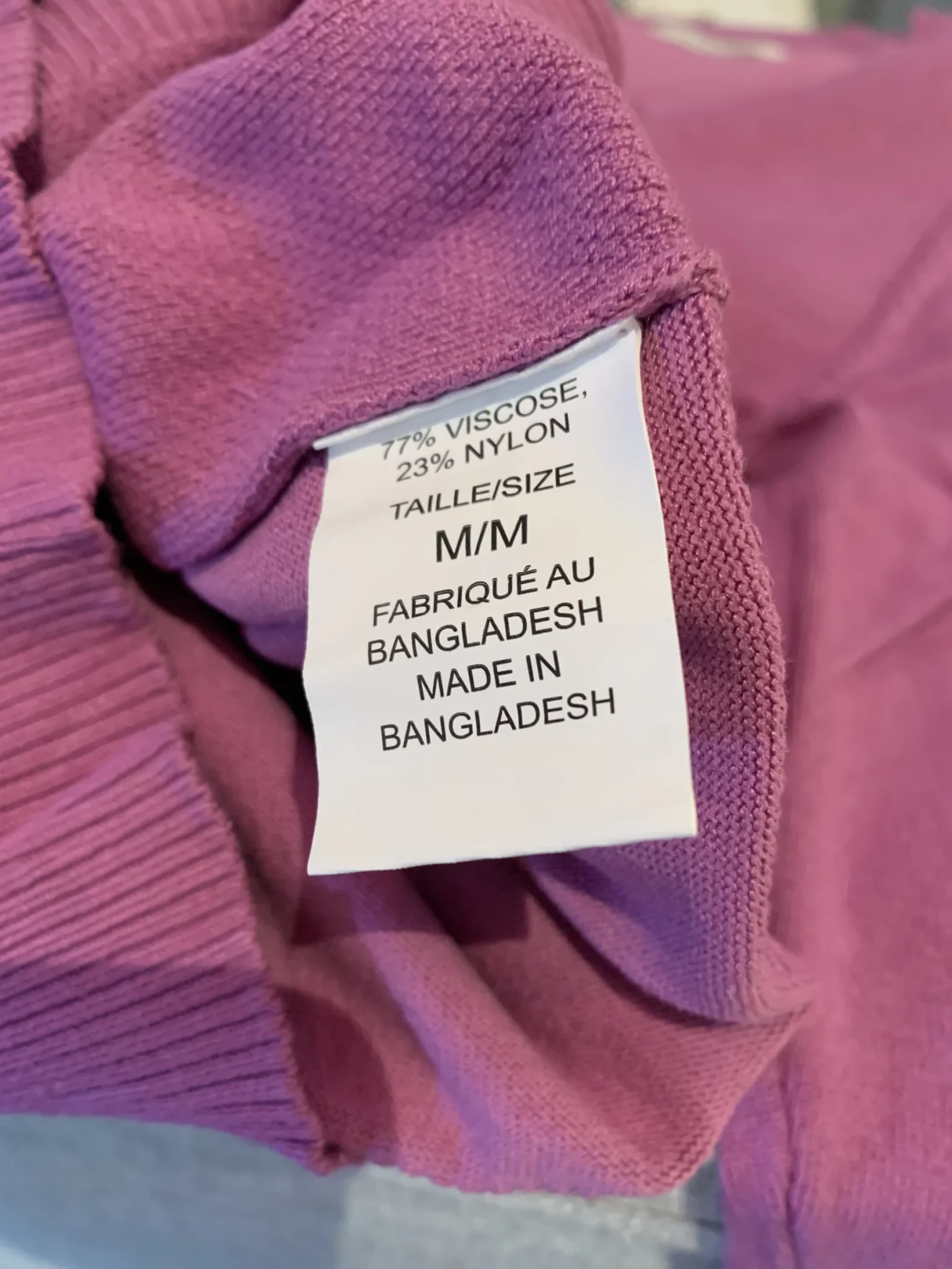 Image for Chandail fuschia
