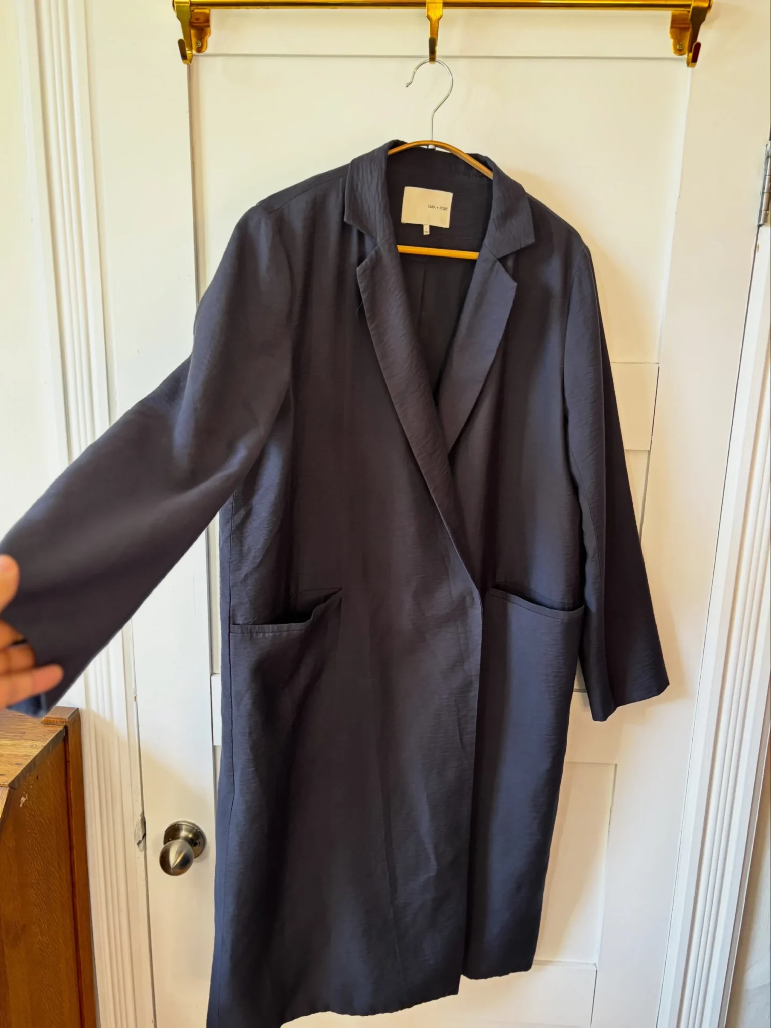 Image for ♥️OAK + FORT flowing long coat