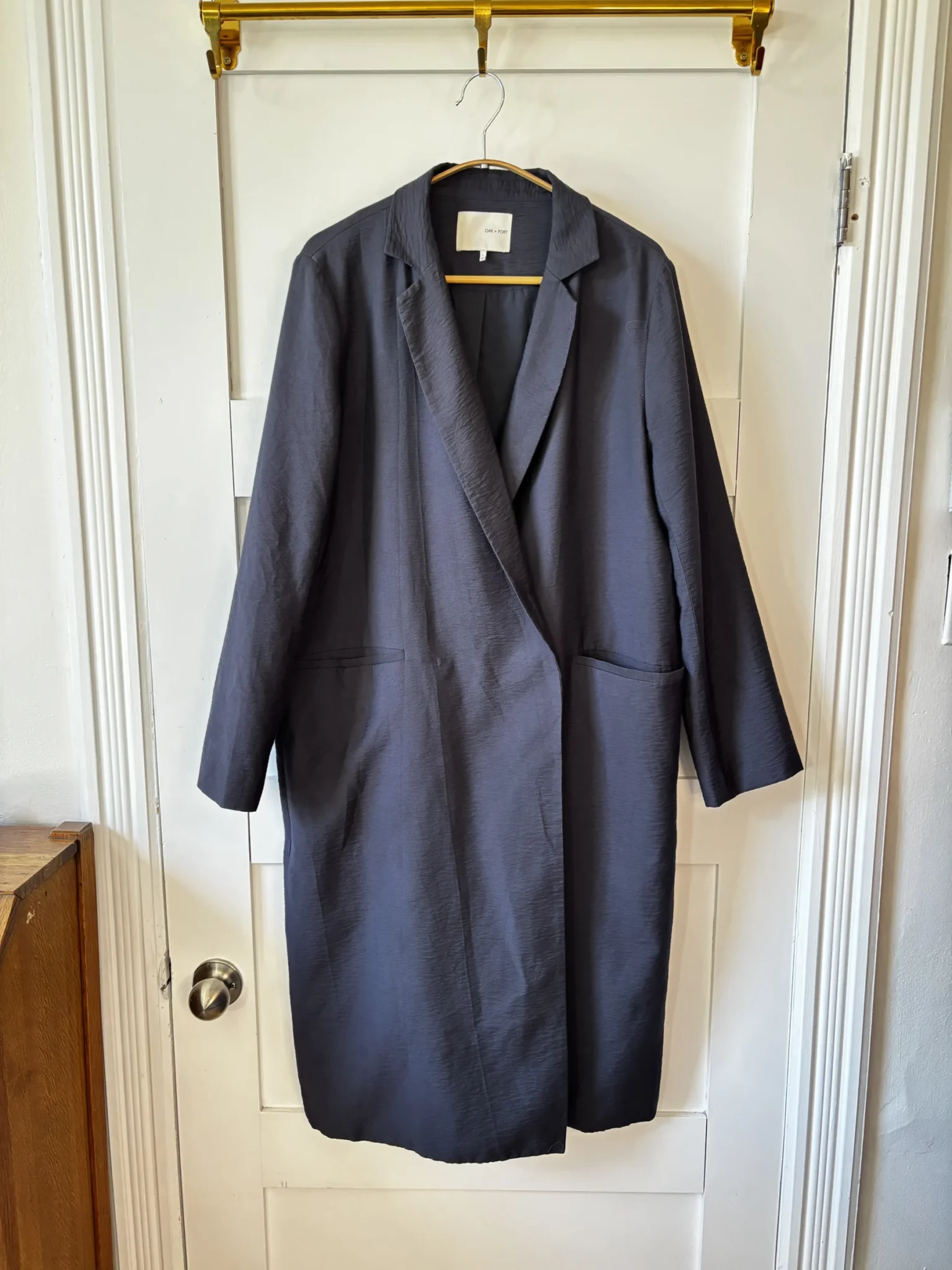 Image for ♥️OAK + FORT flowing long coat