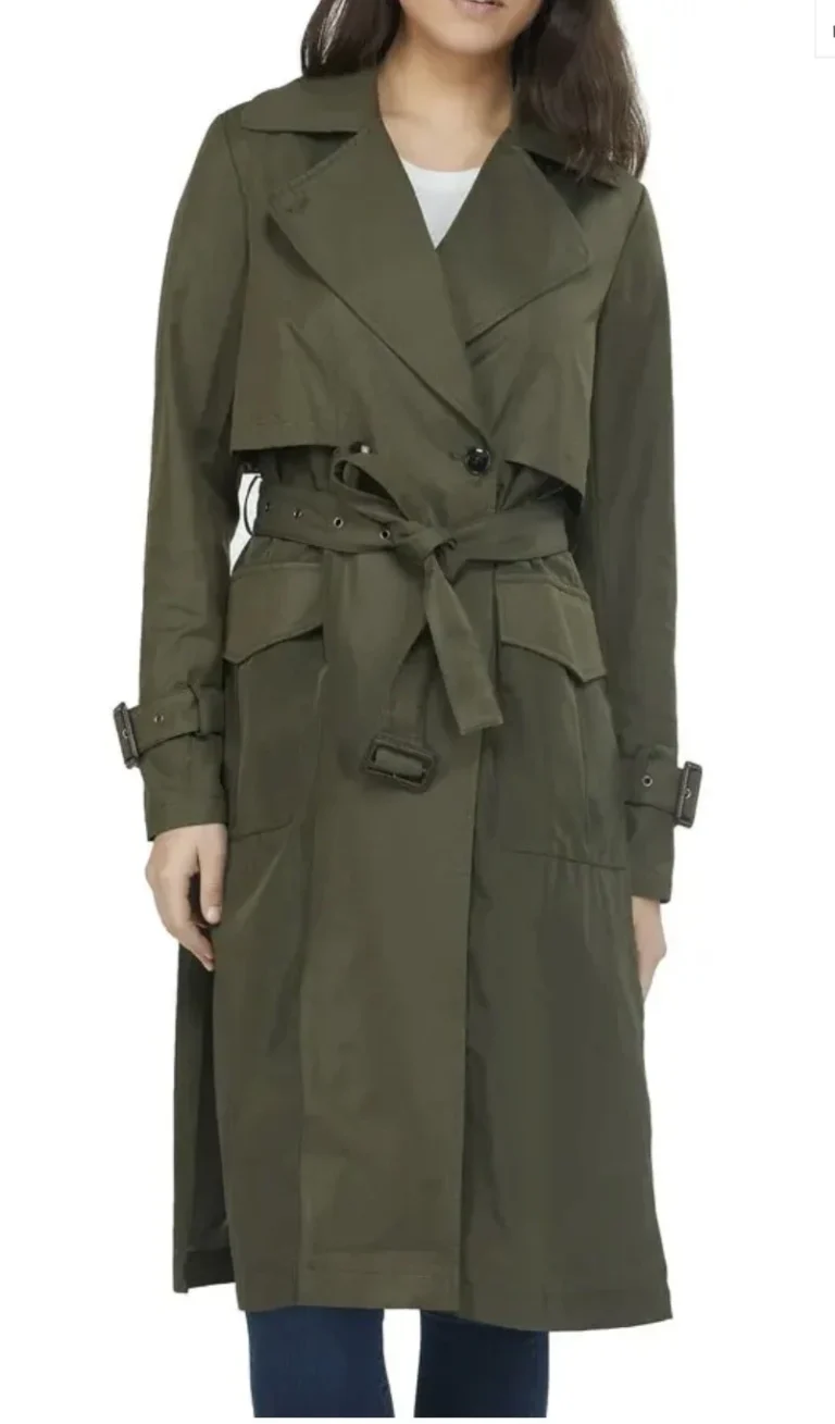 Image for ♥️NVLT khaki trench coat