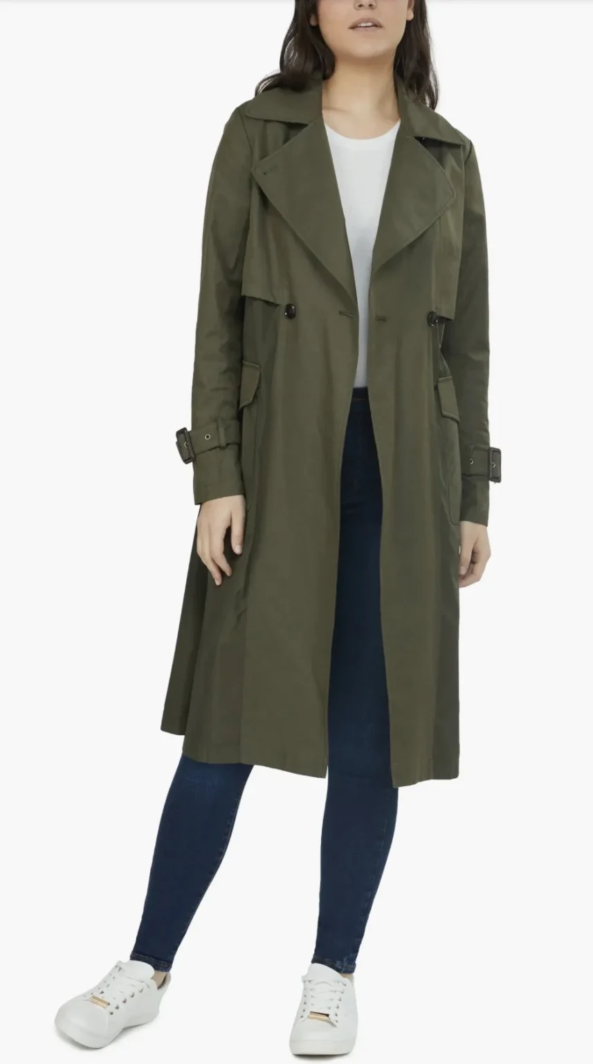 Image for ♥️NVLT khaki trench coat