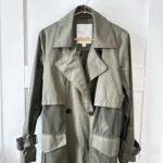 Thumbnail for ♥️NVLT khaki trench coat