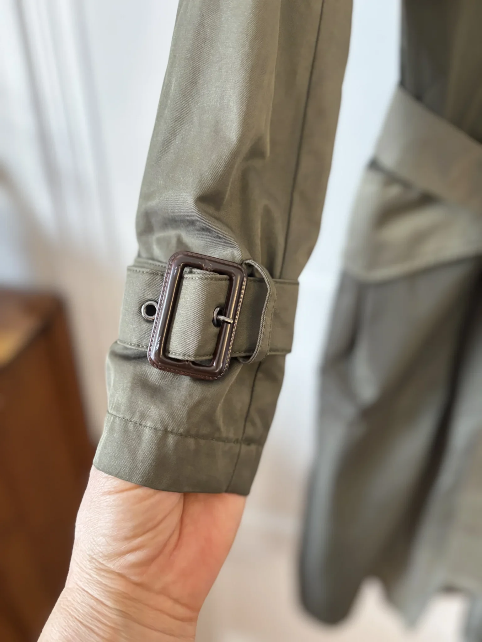 Image for ♥️NVLT khaki trench coat
