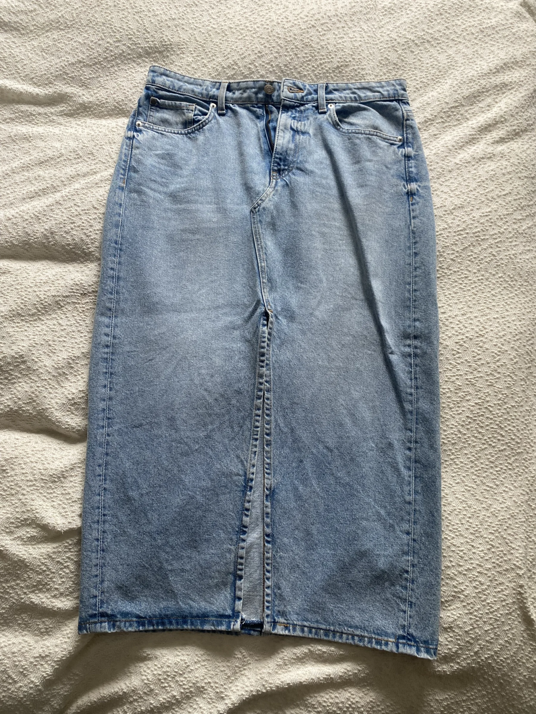 Jupe longue en jeans *Autre seconde main
