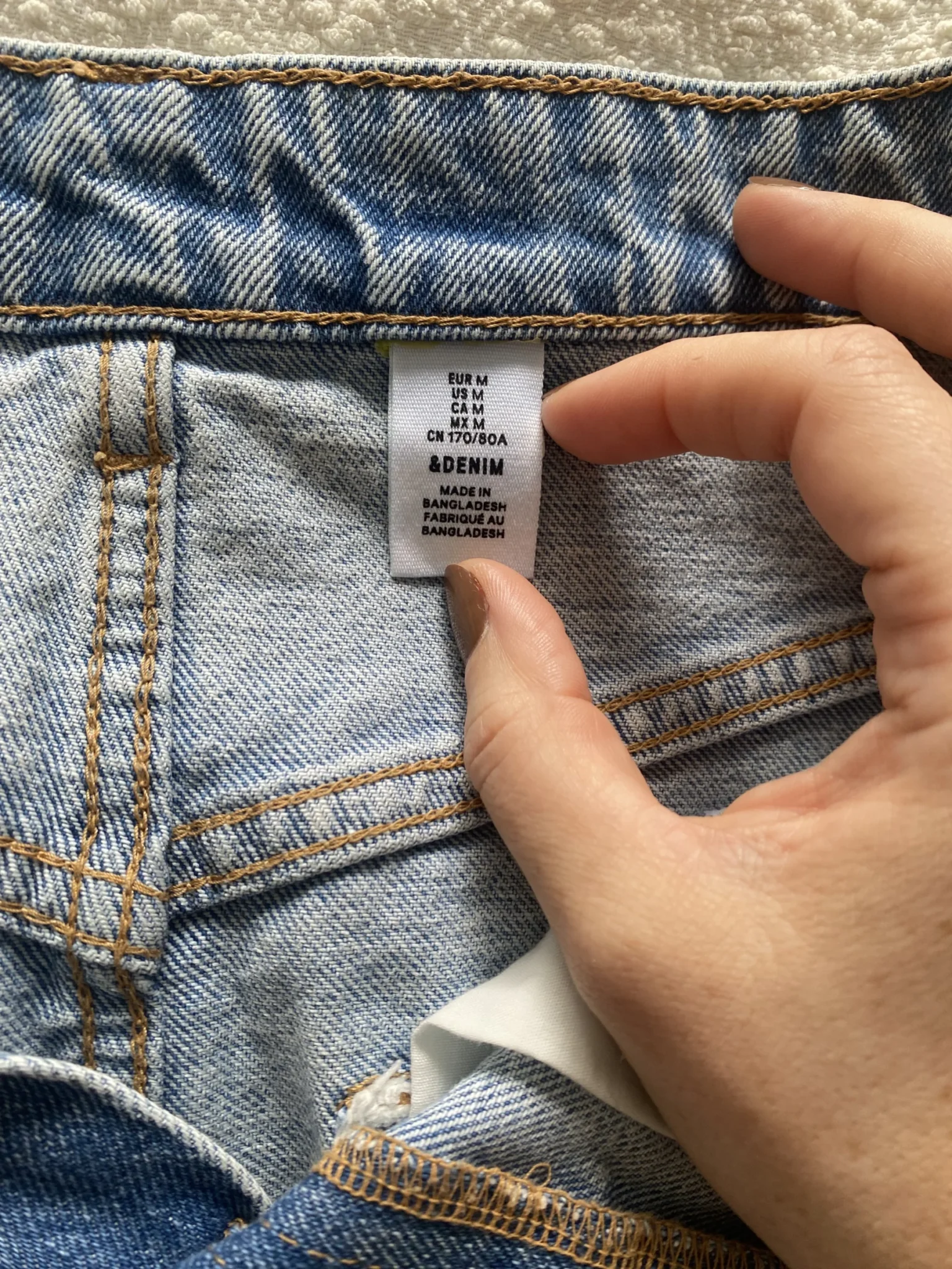 Image for Jupe longue en jeans