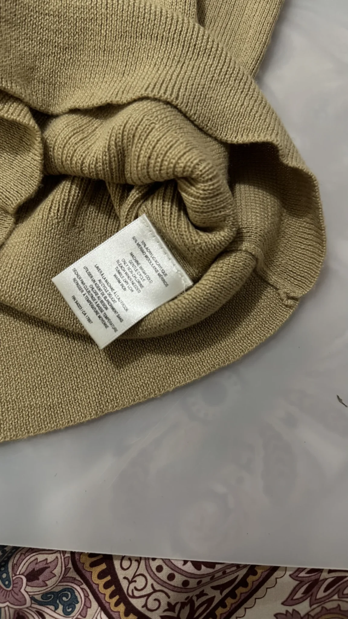 Image for Tricot fin avec boutons