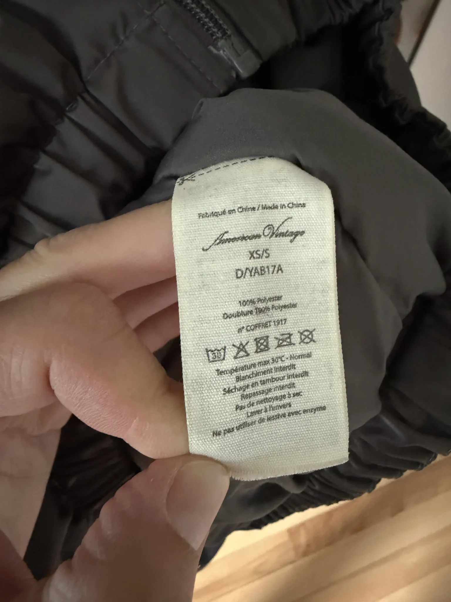 Image for Veste American vintage