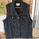 Featured thumbnail for Veste jeans sans manche