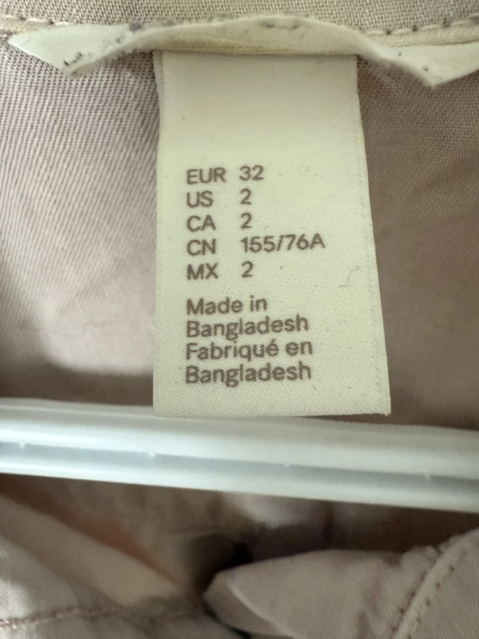 Image for Chemise rose lyocell