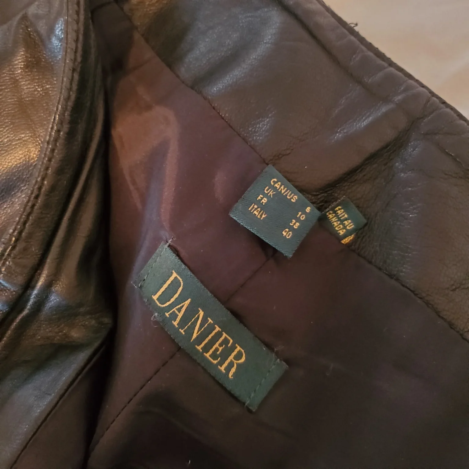 Image for Pantalon 100 % cuir