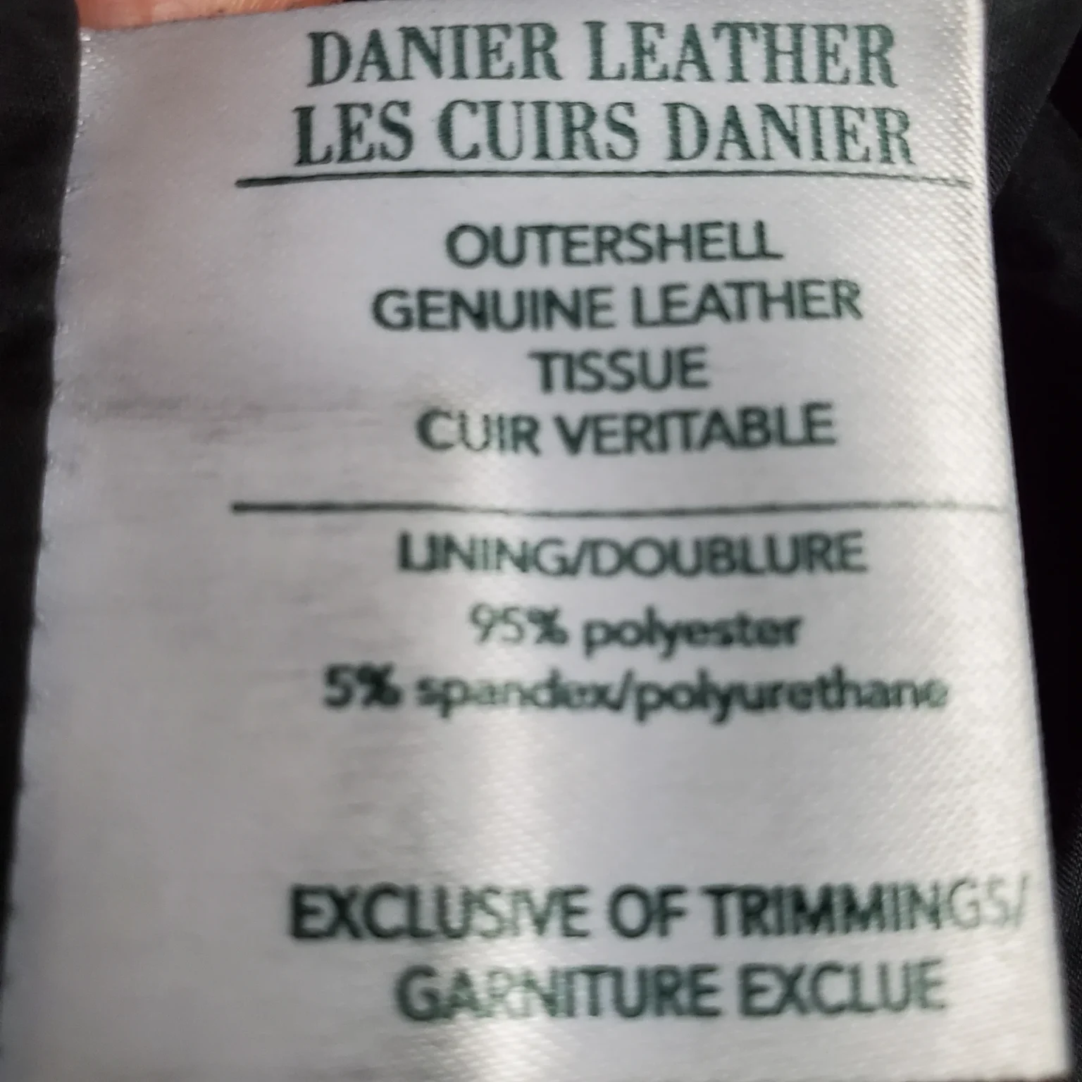 Image for Pantalon 100 % cuir