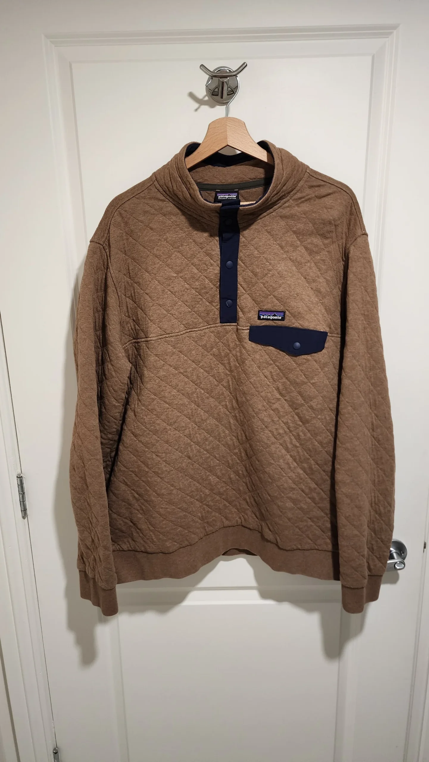 Patagonia Organic Cotton Quilt Snap-T Pullover Patagonia seconde main