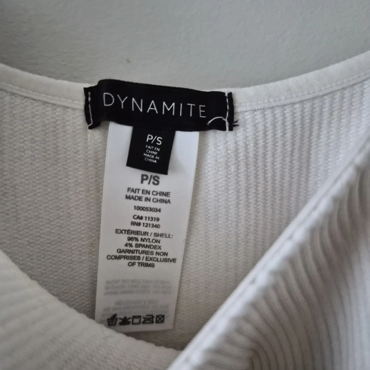 Image for Slightly cropped top