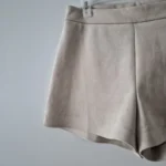 Thumbnail for Lightweight faux suede shorts