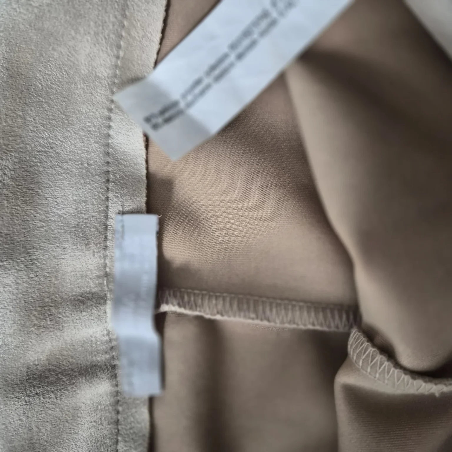 Image for Lightweight faux suede shorts
