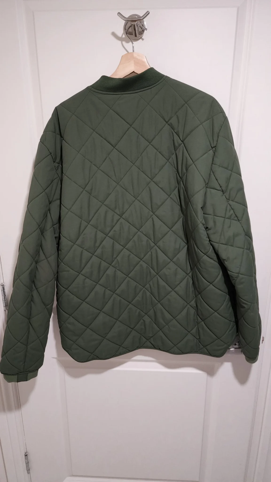 Image for Le 31 Diamond-Quilted Snap Bomber Jacket