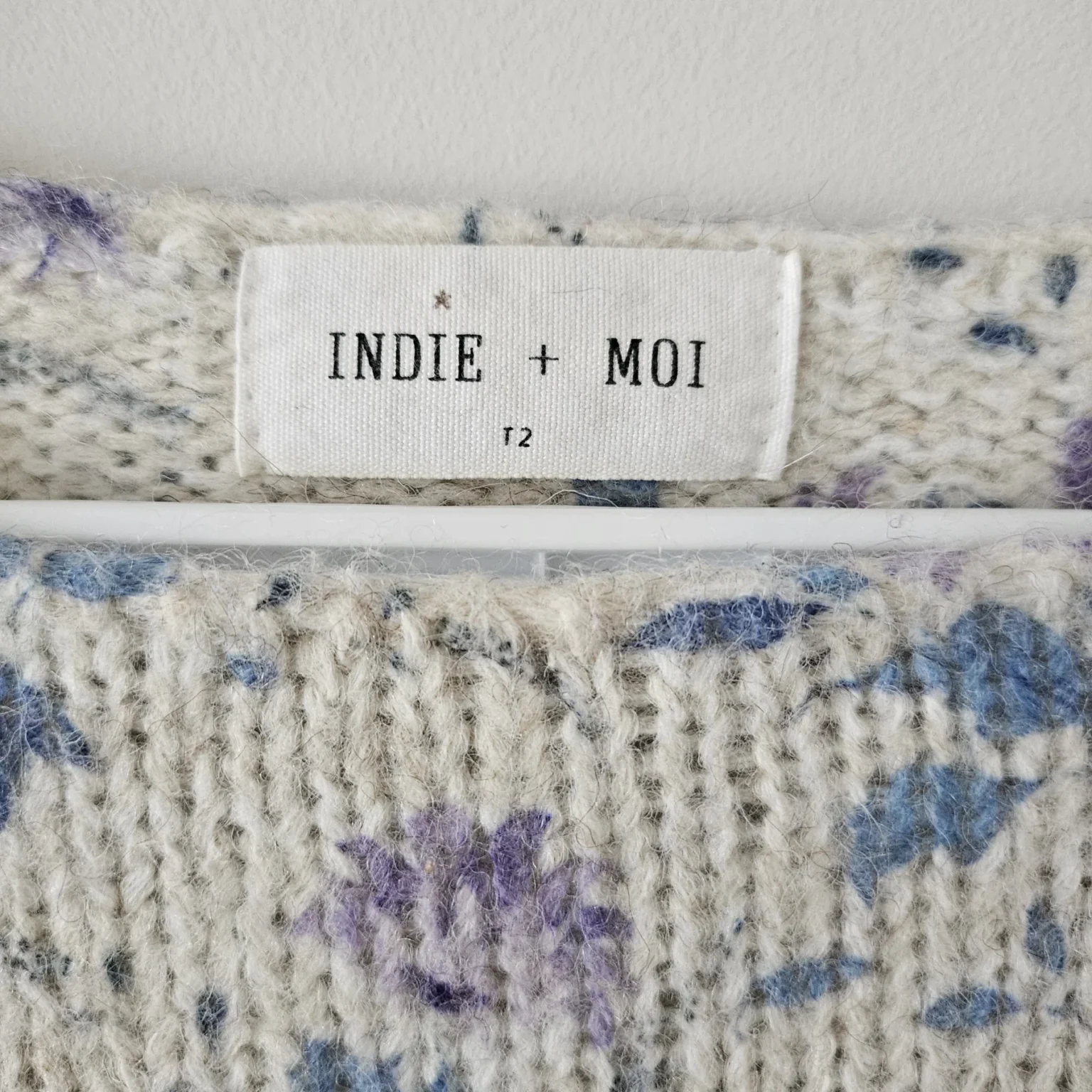 Image for Indie + Moi floral jumper, size 2