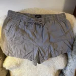 Thumbnail for Women’s shorts, size 14, taupe beige (dark greige)