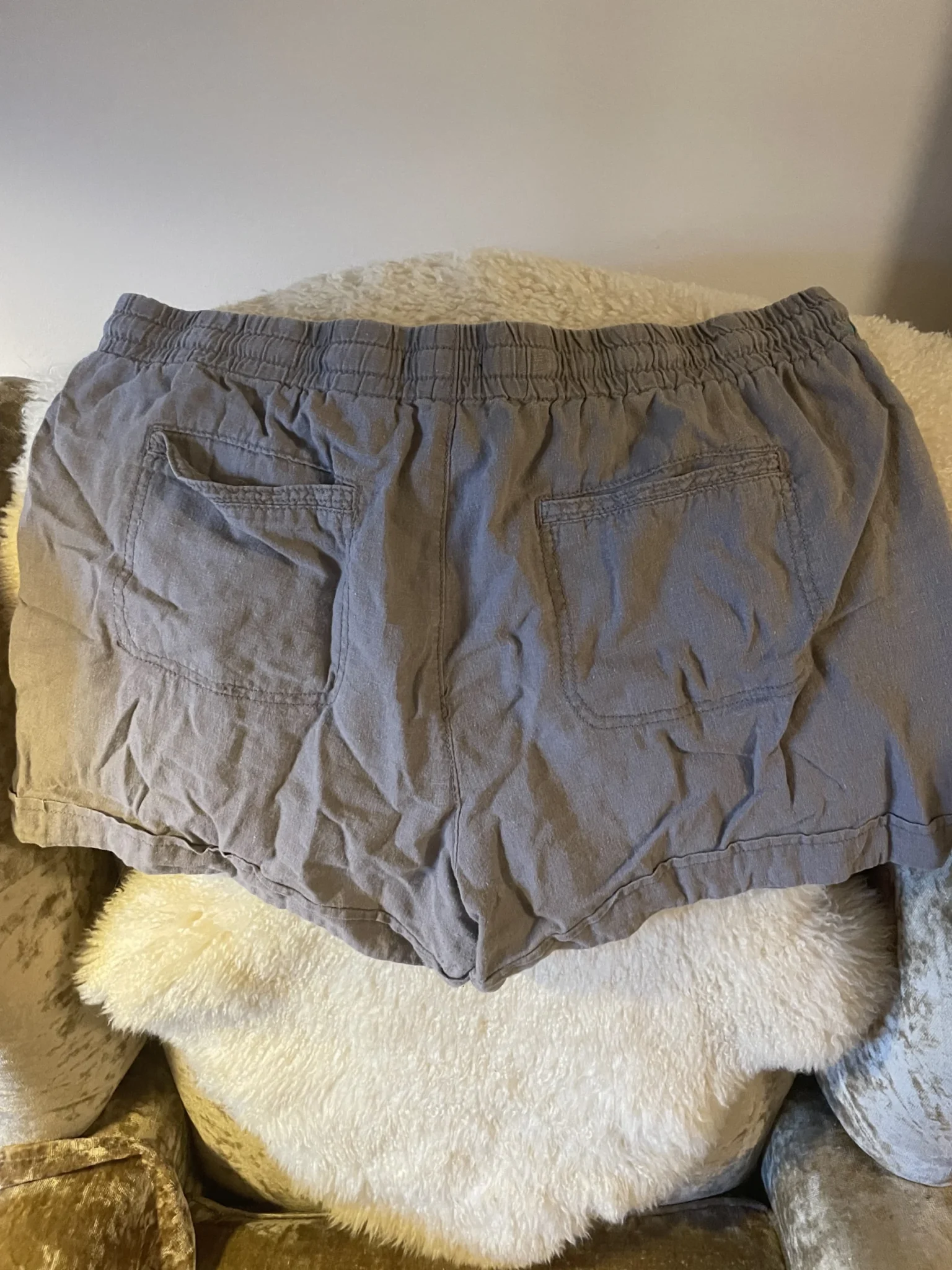 Image for Women’s shorts, size 14, taupe beige (dark greige)