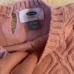 Thumbnail for Braided cotton jumper, sizes 12–18 (runs slightly small)