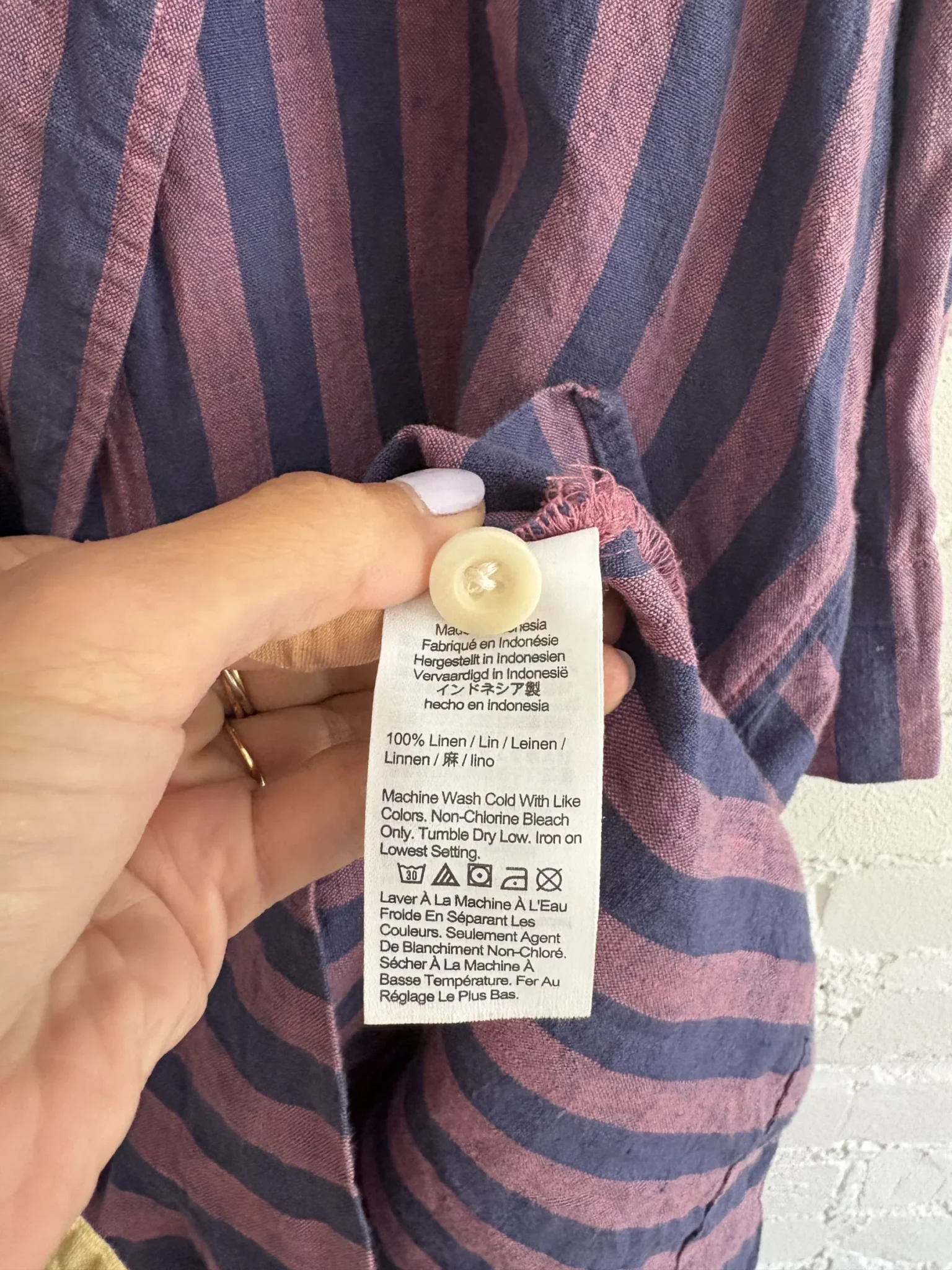 Image for Blouse 100% lin