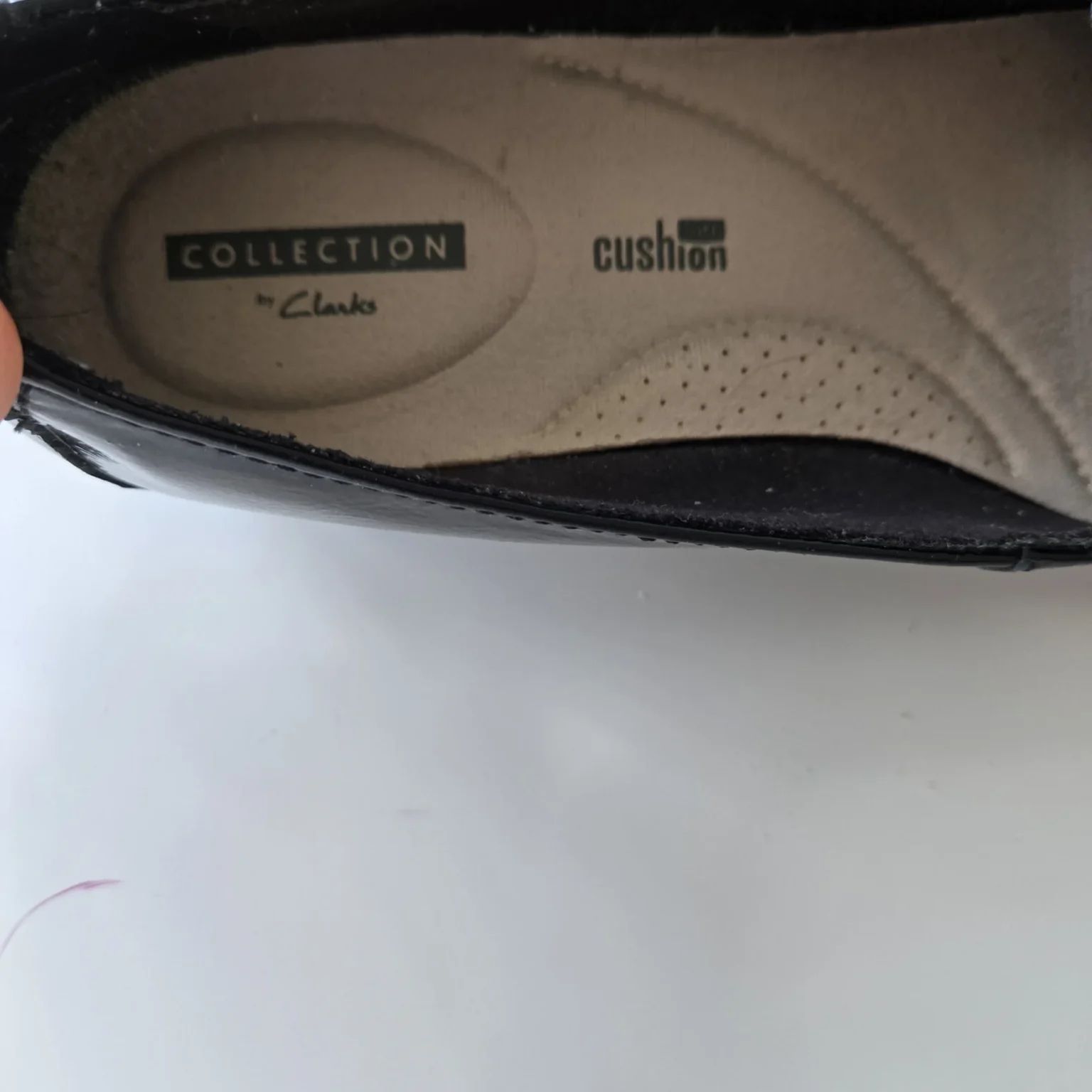 Image for Mocassins Clarks  en cuir vernis noir