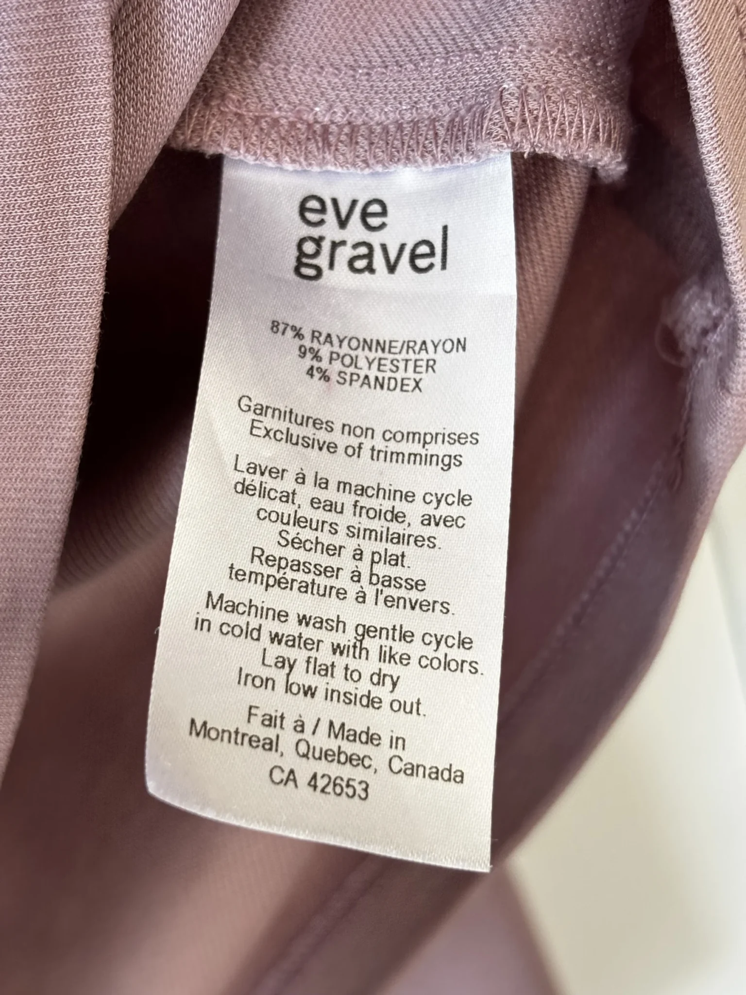 Image for ♥️THAÏS pink top – ÈVE GRAVEL