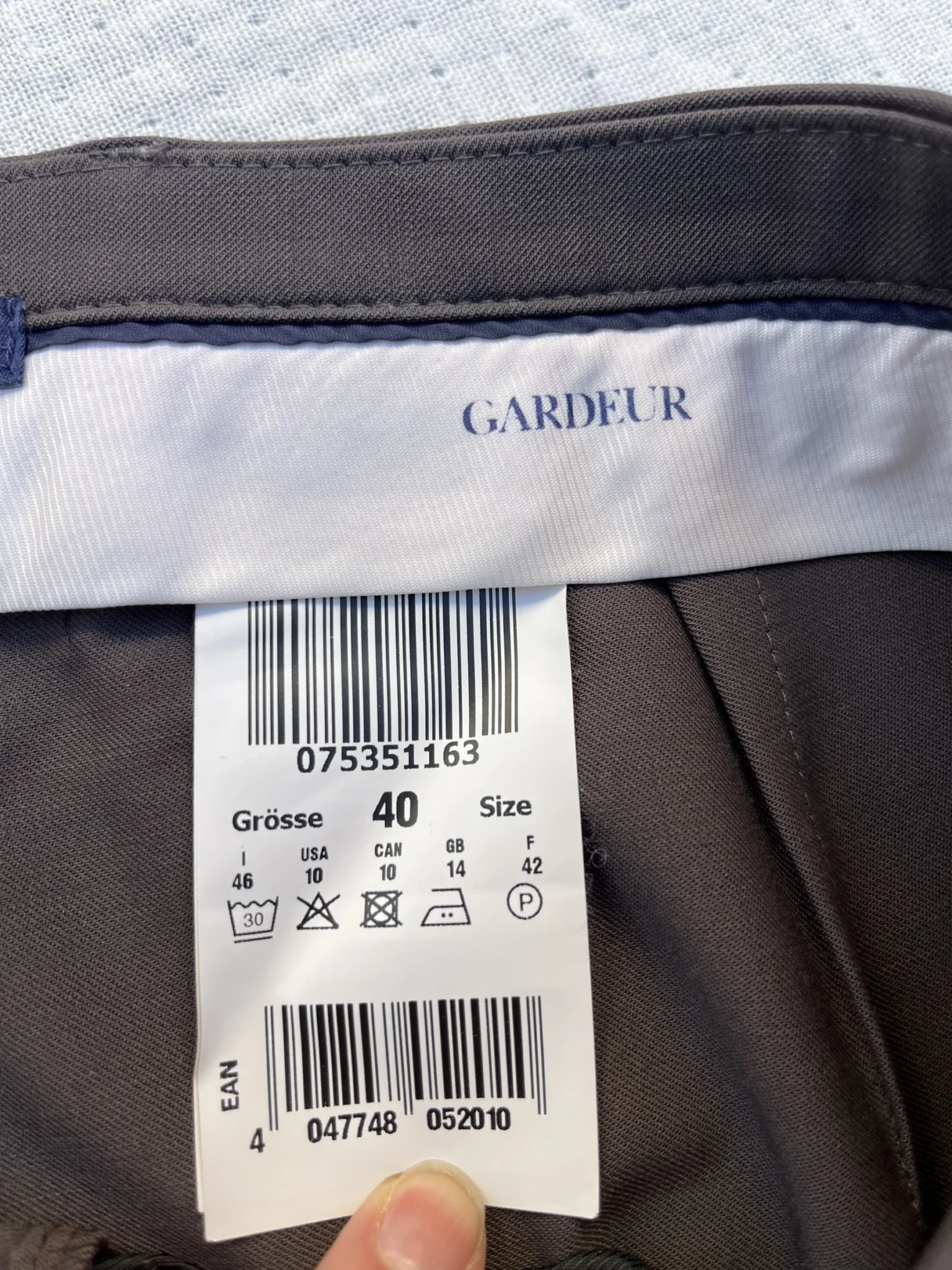 Image for Pantalon tailleur ATELIER GARDEUR