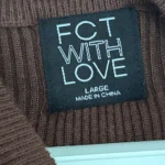 Thumbnail for Long-sleeved ribbed jumper – High neck