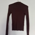 Thumbnail for Long-sleeved ribbed jumper – High neck