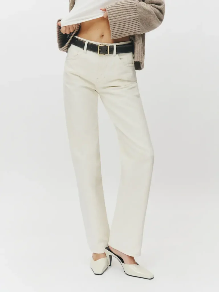 Image for Val 90s Mid-Rise Straight-Leg Jeans