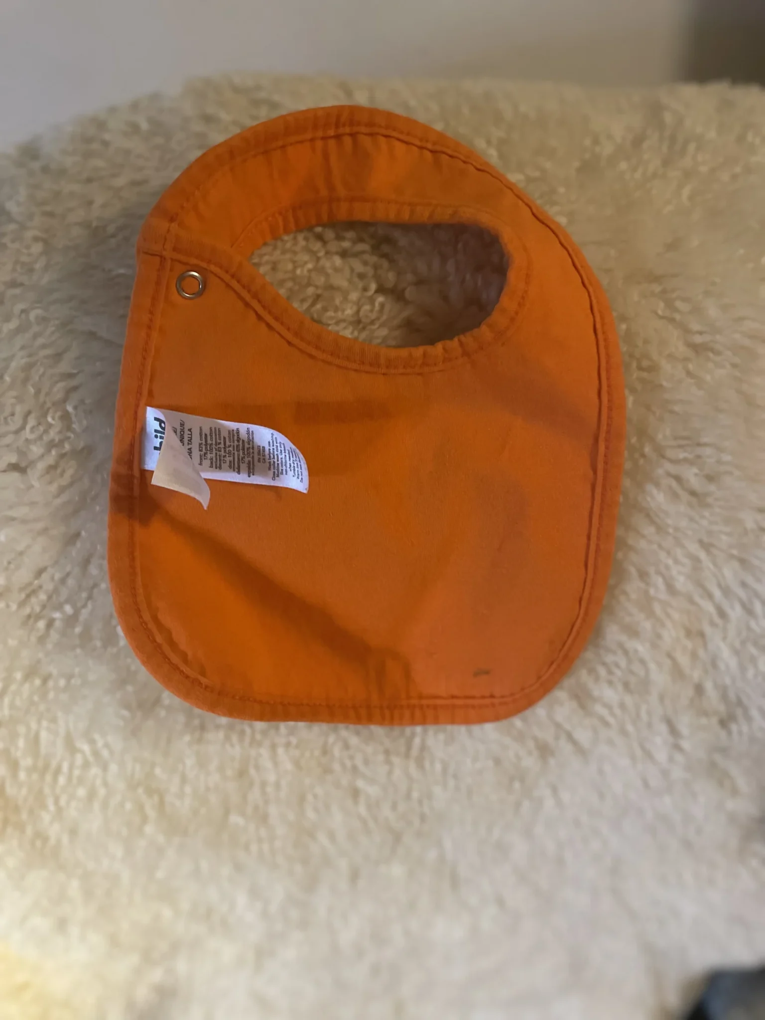 Image for Baby bib, 5–12 months