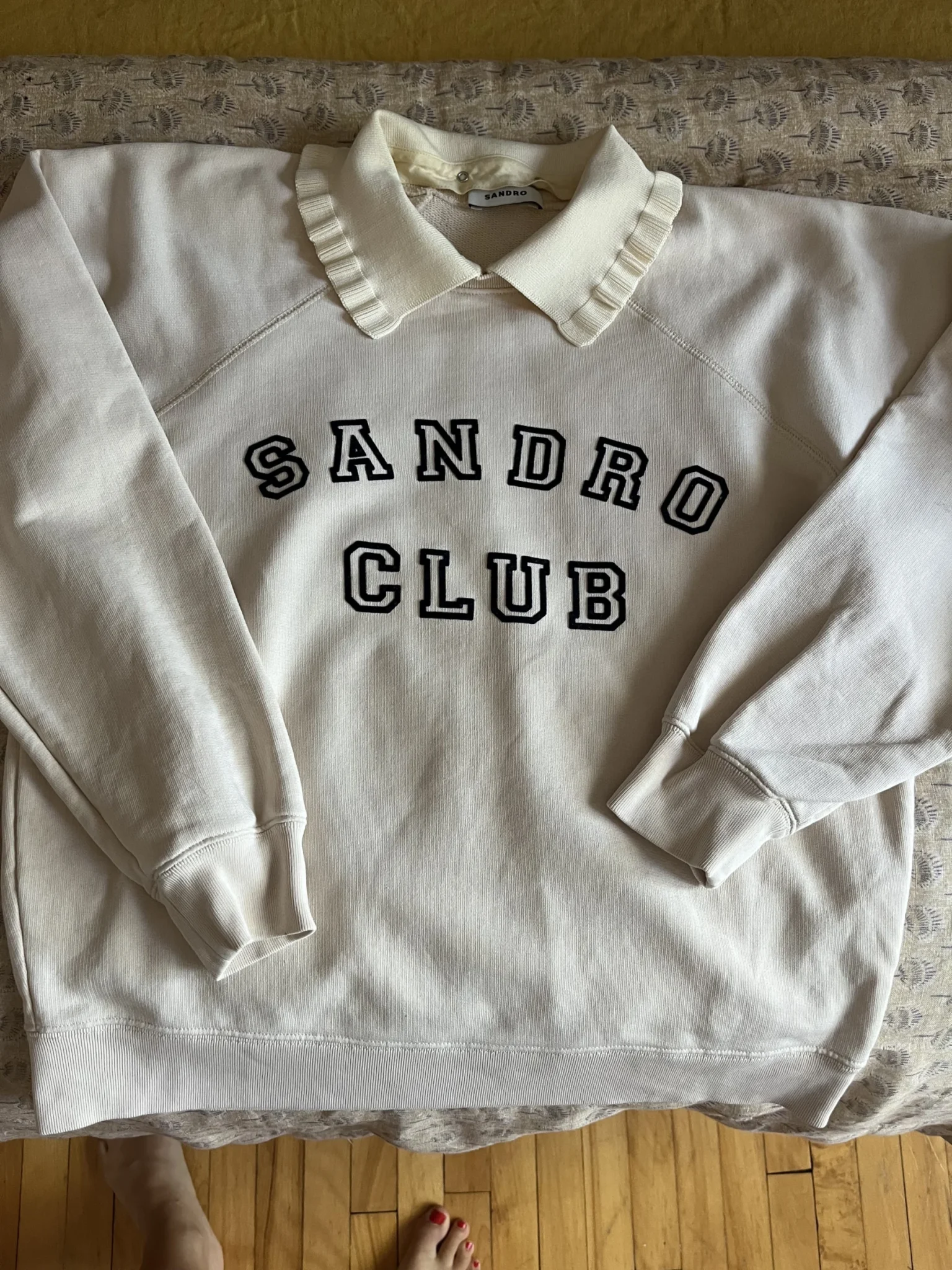 Featured image for Sweat Sandro taille 1 col amovible