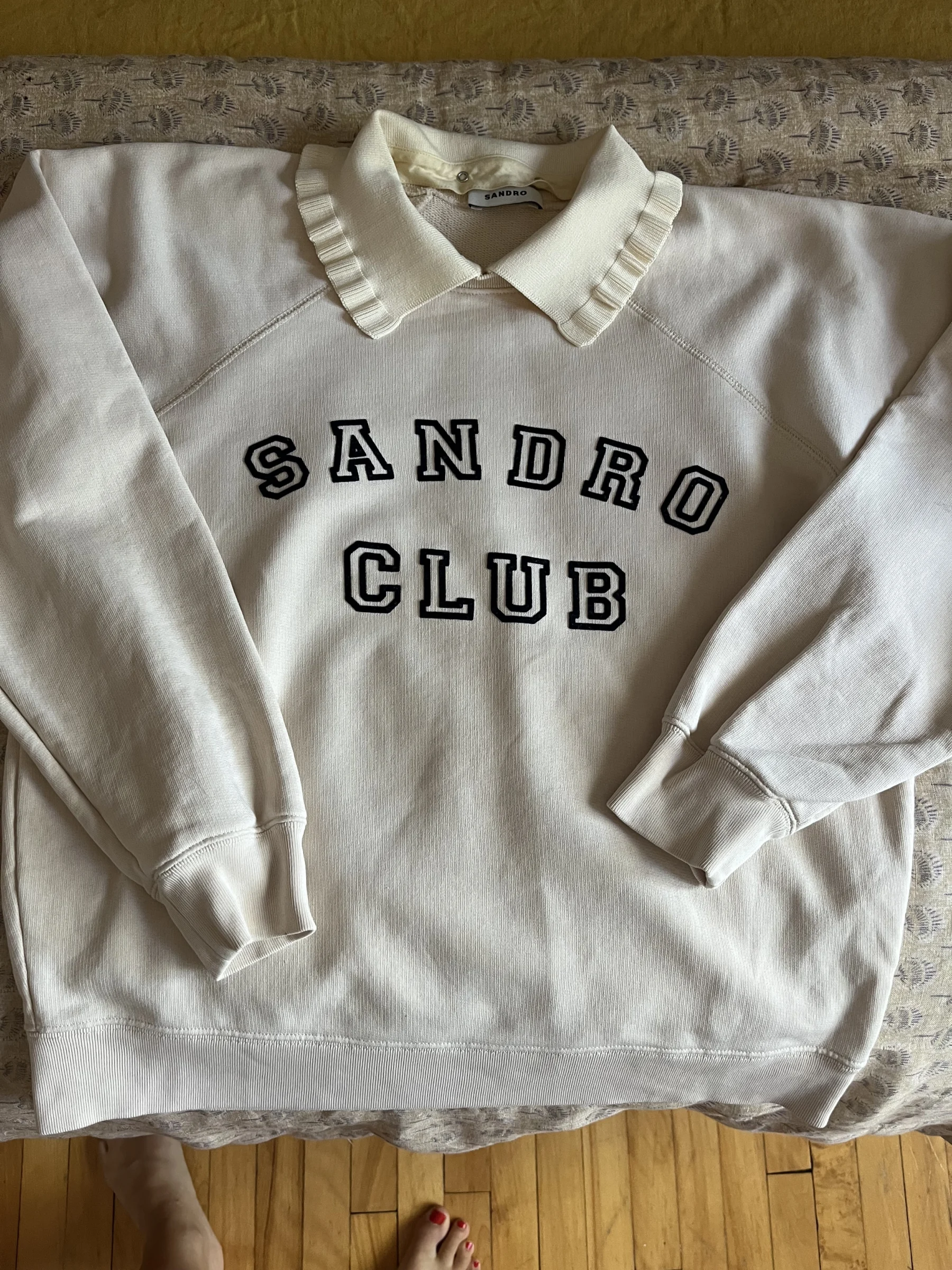 Sweat Sandro taille 1 col amovible Sandro seconde main