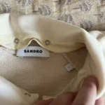 Thumbnail for Sweat Sandro taille 1 col amovible
