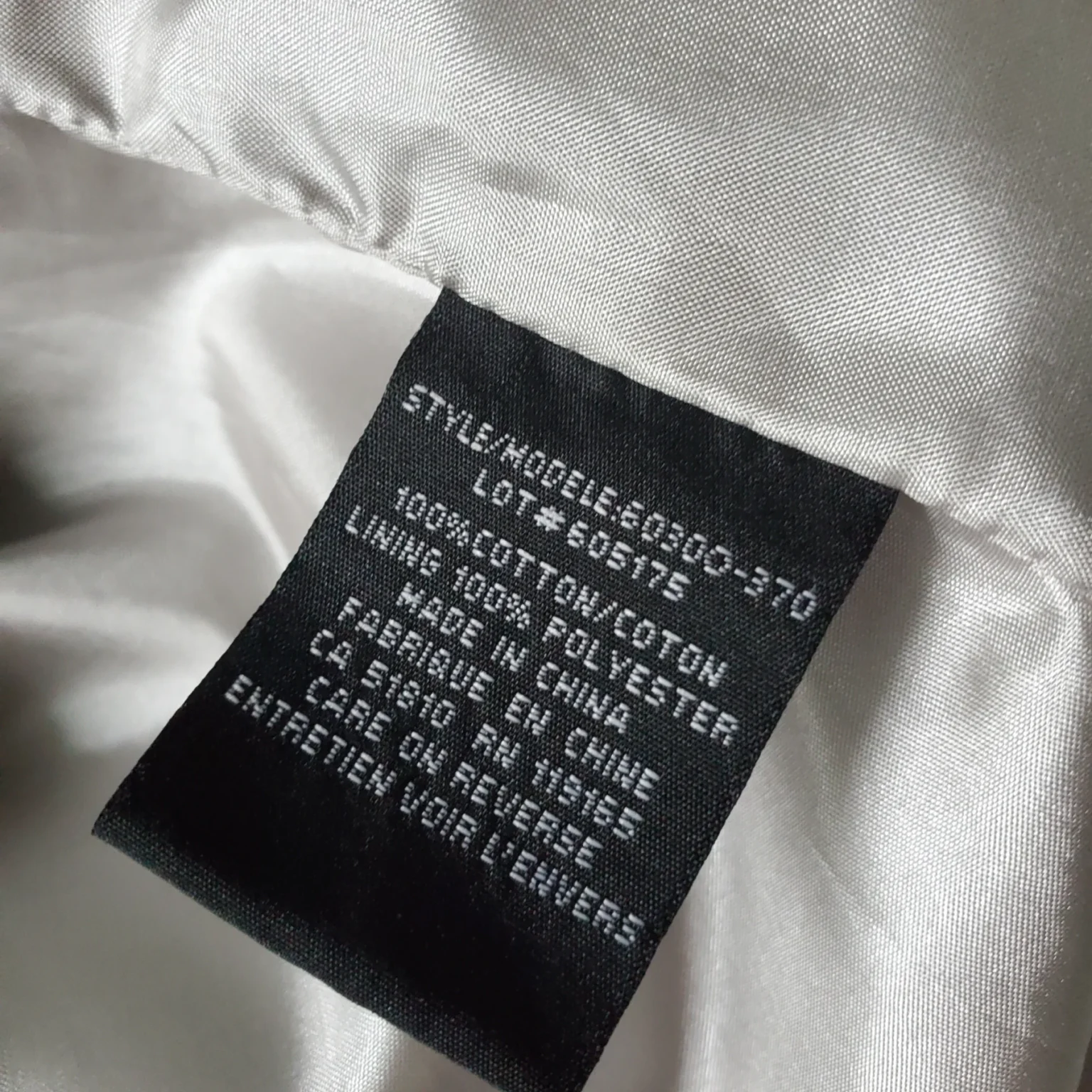 Image for 100% cotton blazer