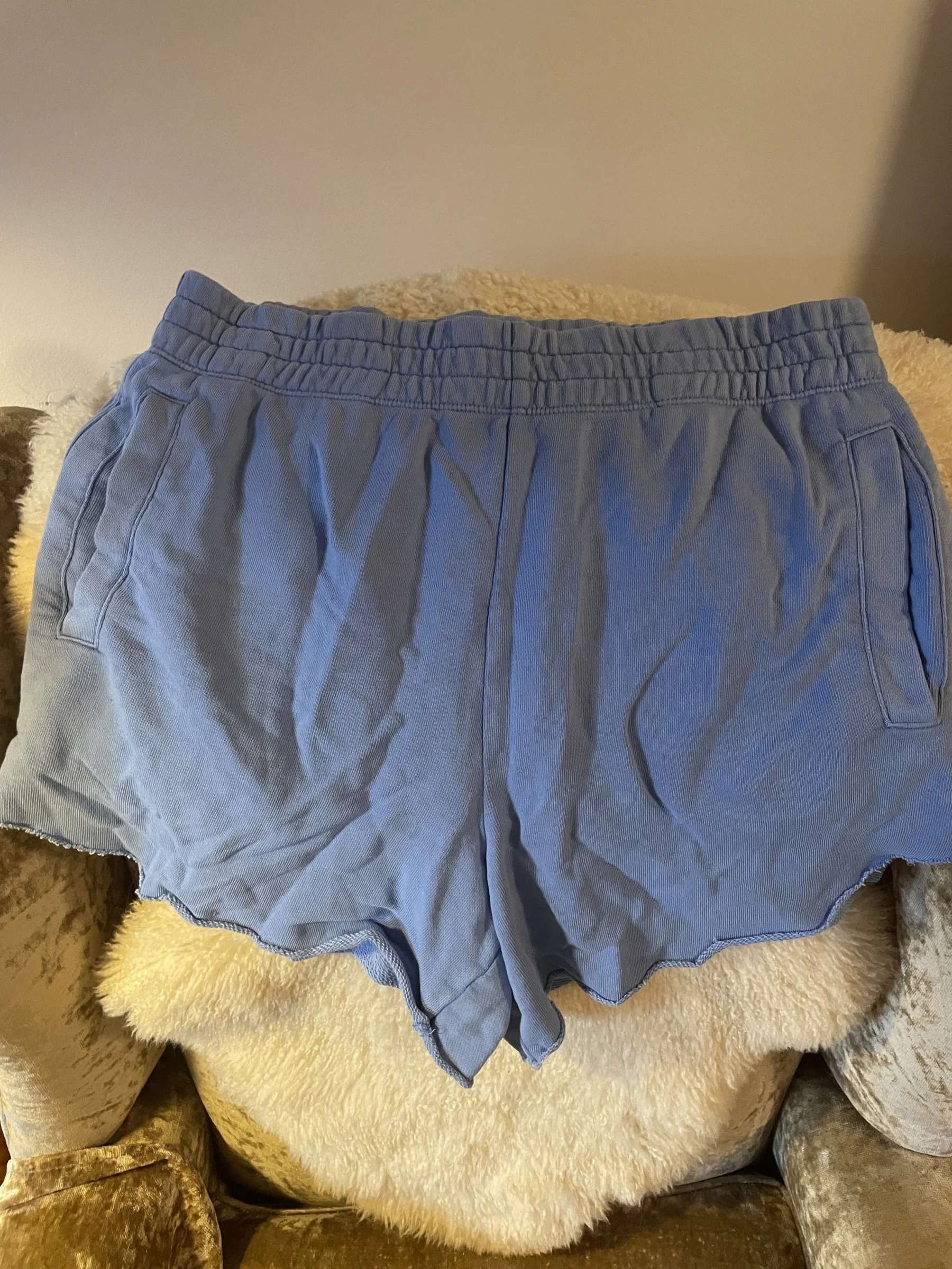 Shorts de coton ouaté top confort Aerie seconde main