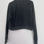 Thumbnail for Blouson style bomber court noir délavé – Ardene