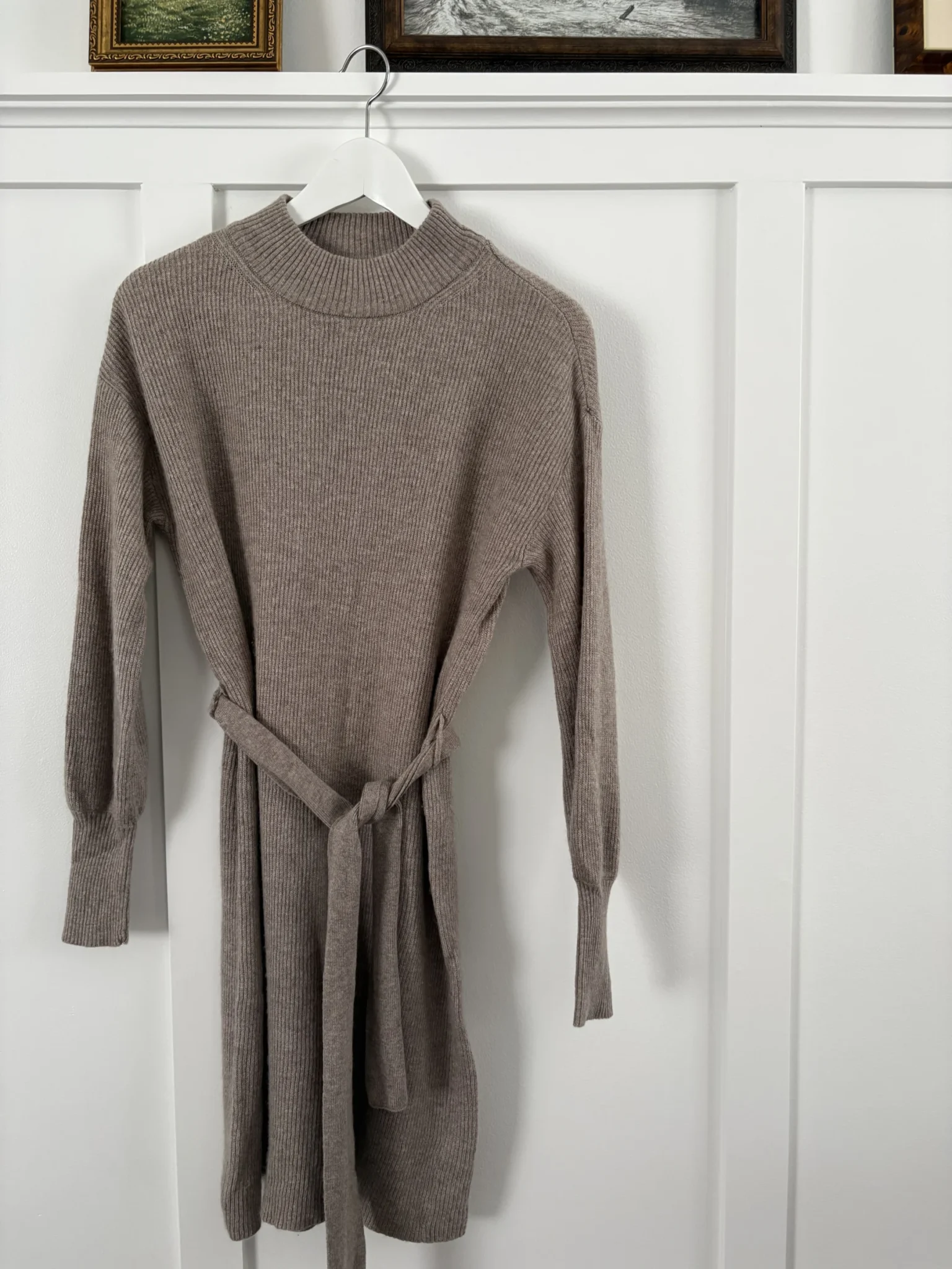 Featured image for Dynamite wool-blend dress