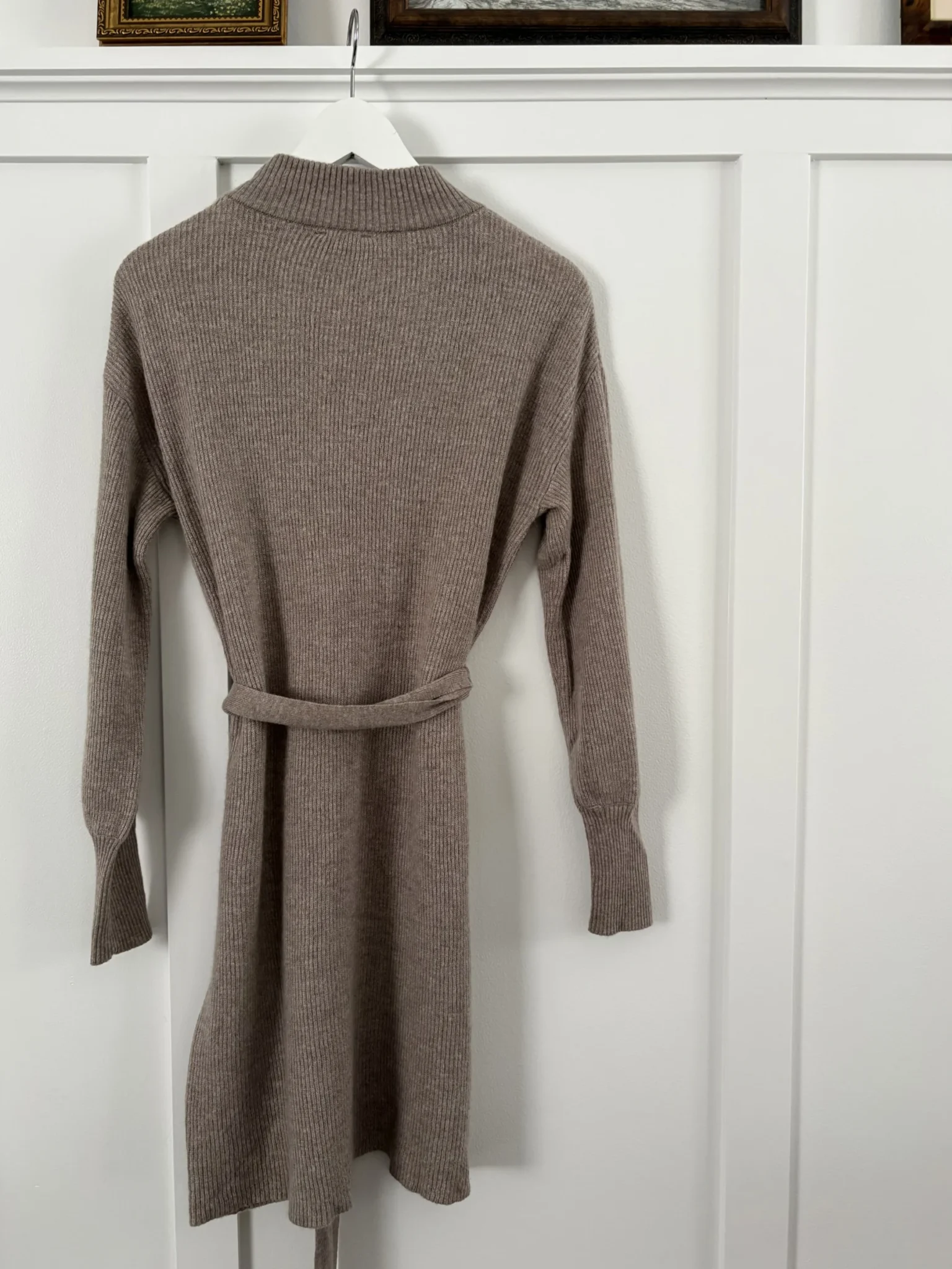 Image for Dynamite wool-blend dress