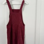 Thumbnail for Corduroy dungaree dress
