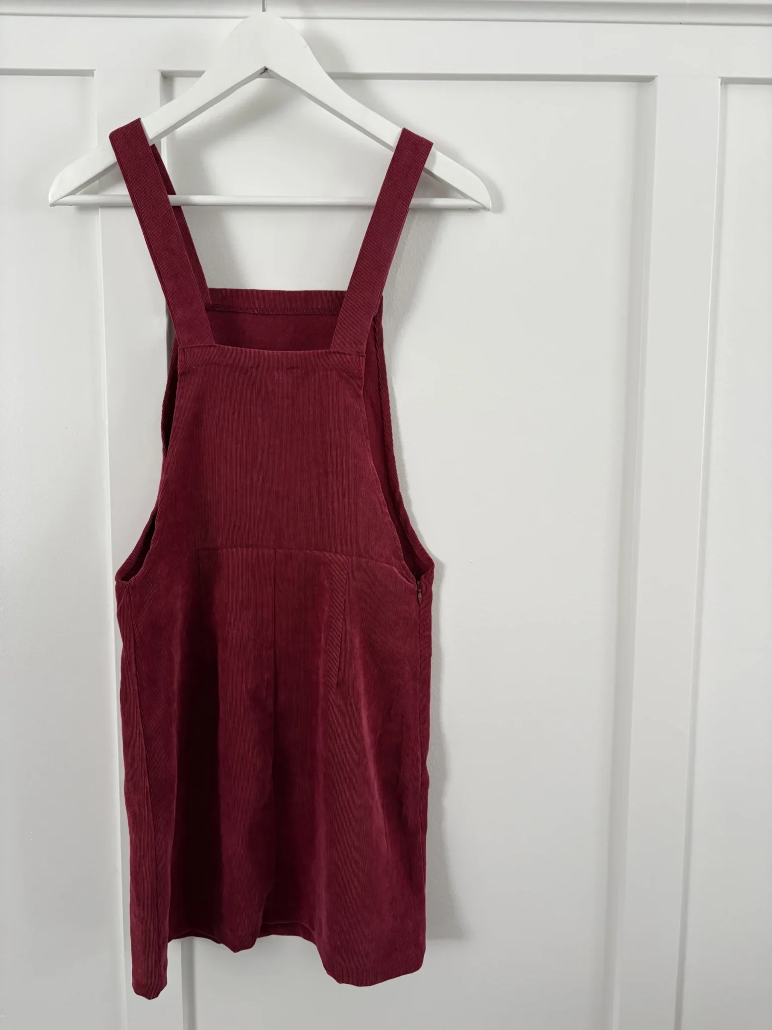 Image for Corduroy dungaree dress