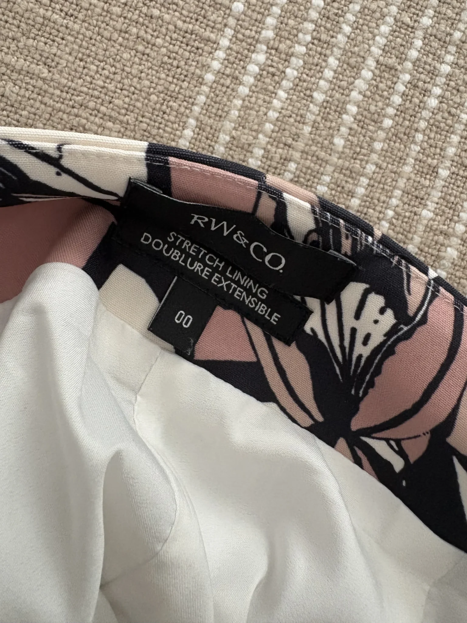 Image for Jupe RW&CO à motifs floraux