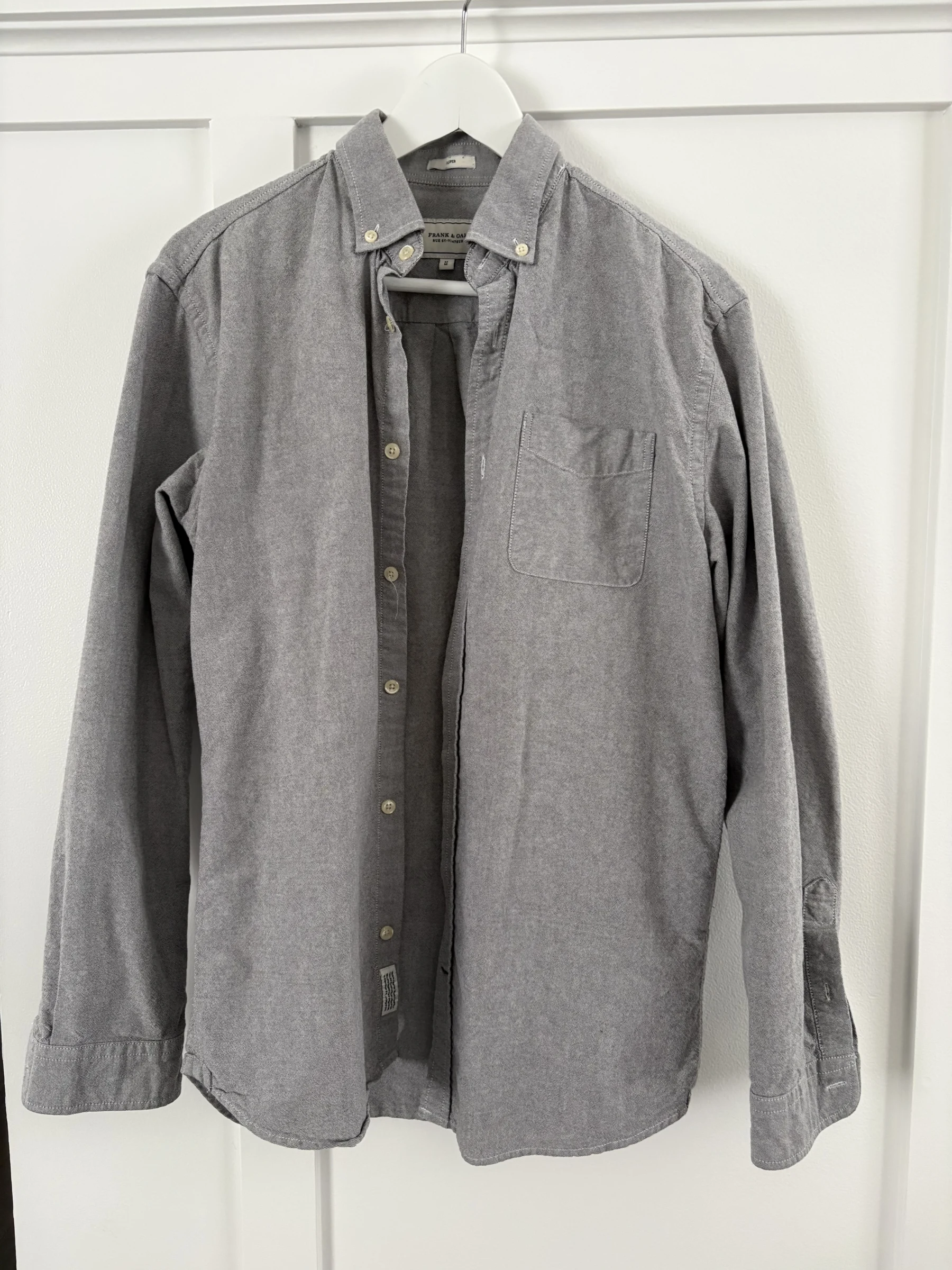 Chemise Oxford Frank & Oak Frank and Oak seconde main