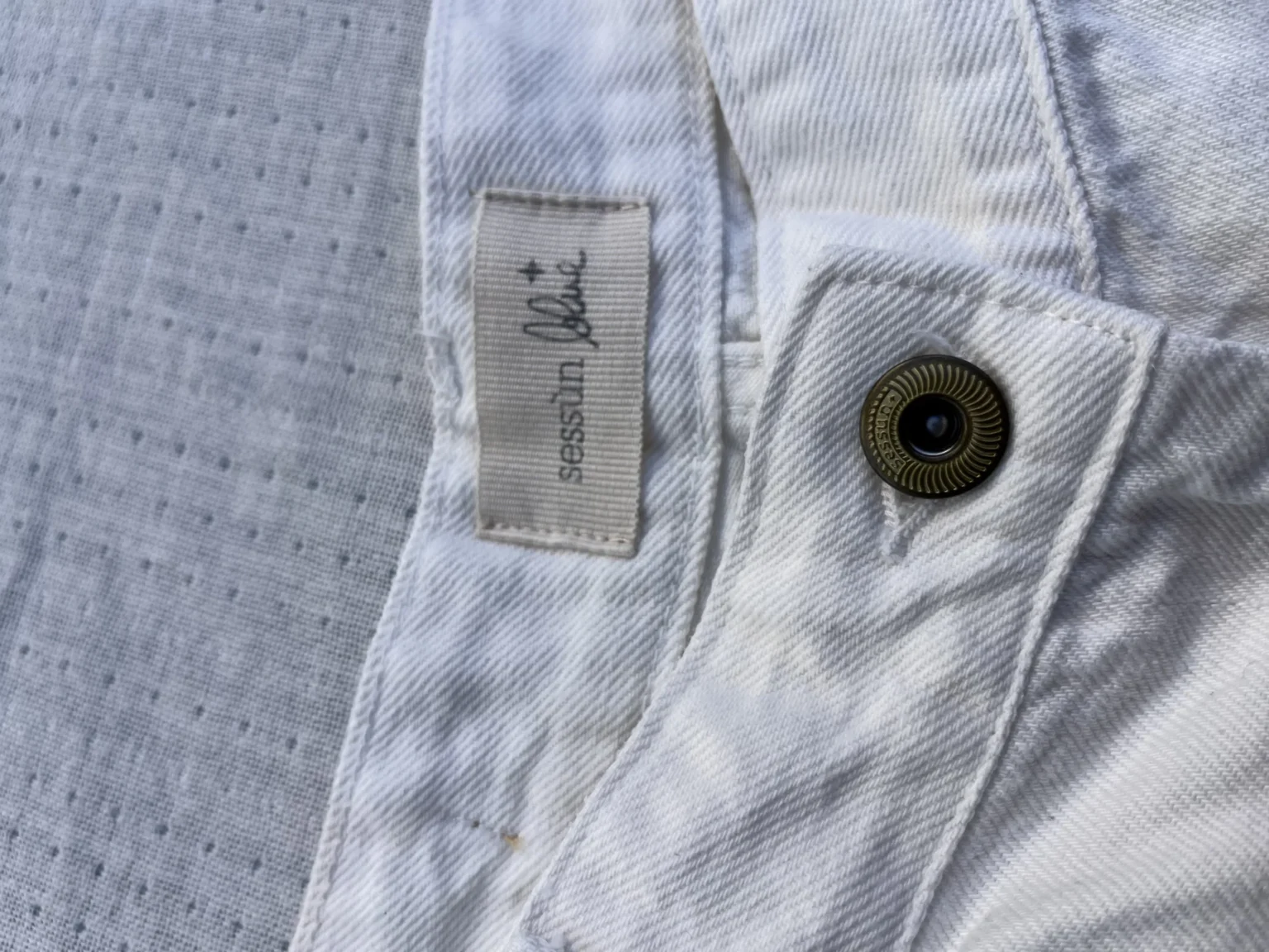 Image for Jeans SESSUN taille ultra haute, jambes larges