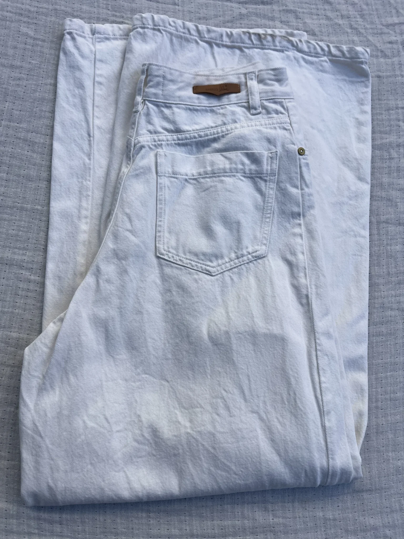 Image for Jeans SESSUN taille ultra haute, jambes larges