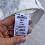 Thumbnail for Jeans SESSUN taille ultra haute, jambes larges