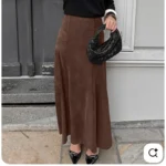 Featured thumbnail for Jupe effet Suède vintage